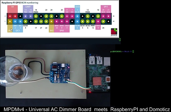 Raspberry Pi + Domoticz AC Dimmer – Part 1