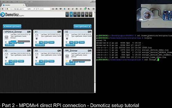 Part 2 – Raspberry Pi + Domoticz AC Dimmer