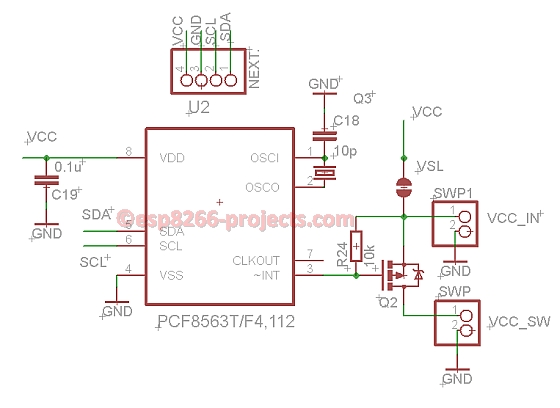 Smart Mon Ext Board – RTC clock driver example – P2